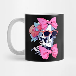 preppy skeleton Mug